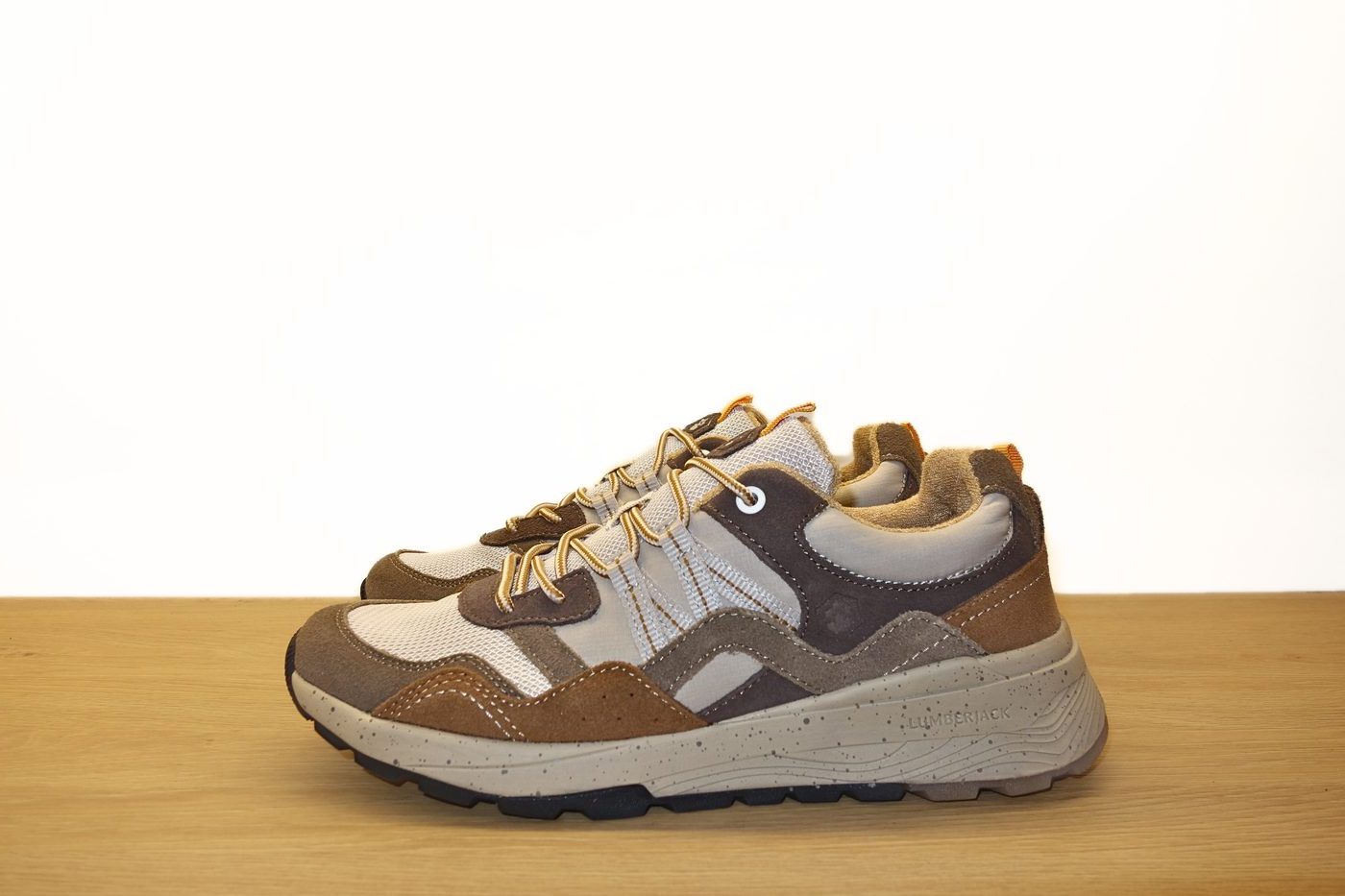 Sneaker trail beige marrone Lumberjack uomo
