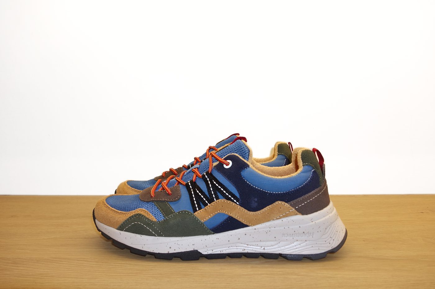 Sneaker trail multicolor blu verde marrone Lumberjack uomo